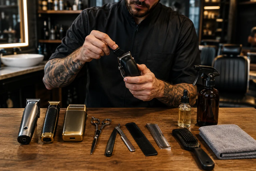 Cómo limpiar equipos de barbería sin dañarlos