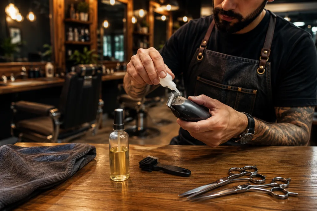 Cómo lubricar máquina de cortar cabello correctamente y alargar su vida útil