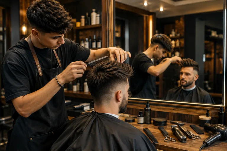 Cómo finalizar el cabello masculino: guía para barberos
